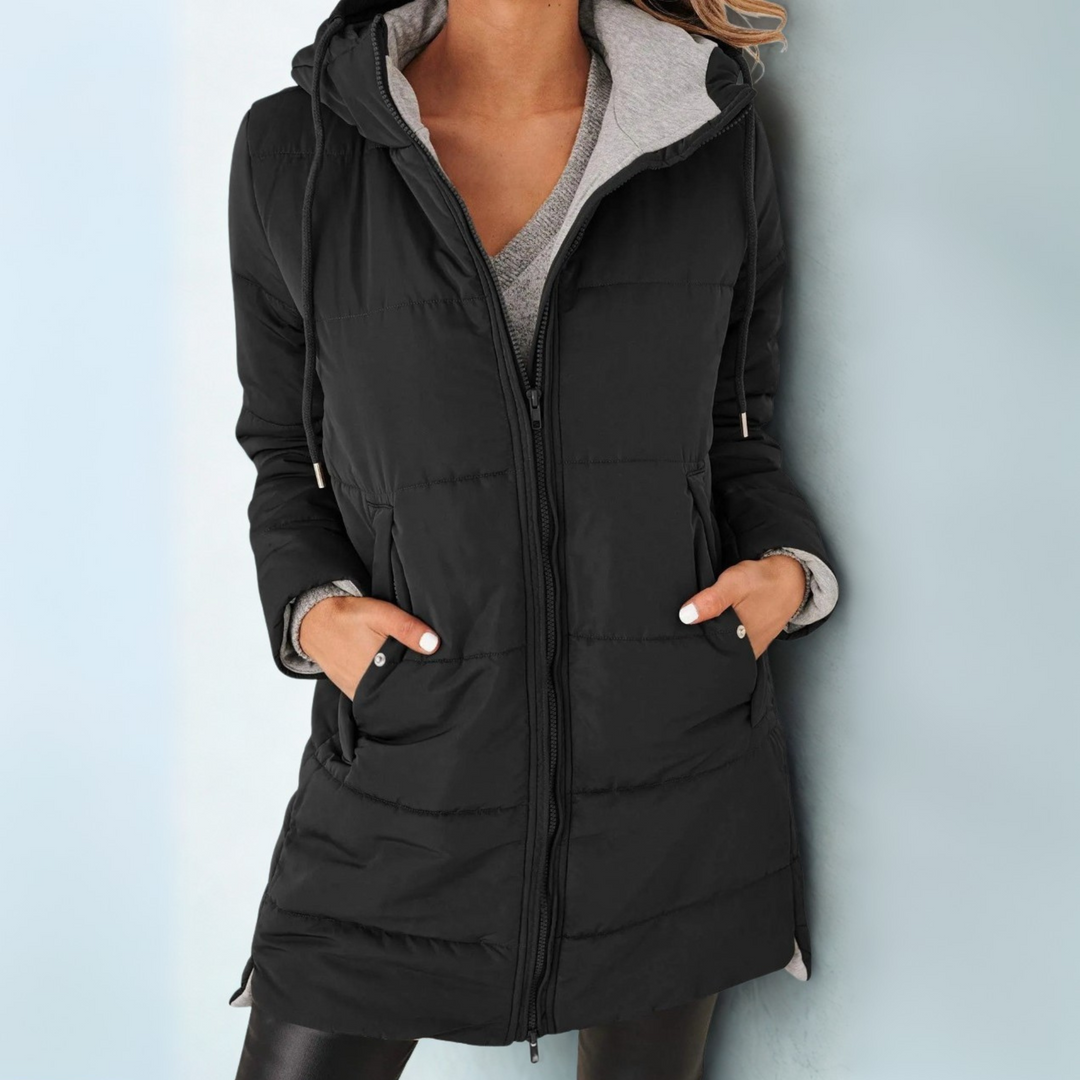 Valeria | Klassieke Gevoerde Chic Puffer Jas