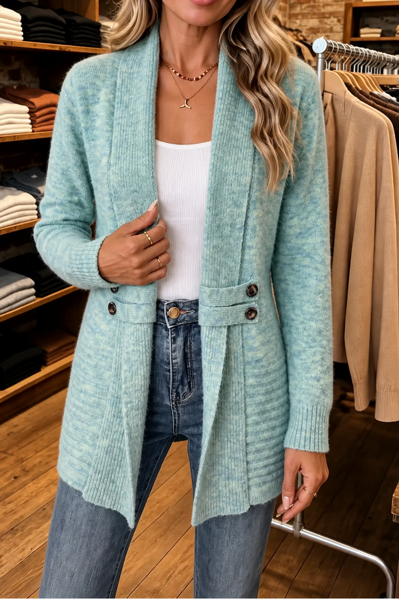 Wearbella – Dubbelzijdige Geknoopte Cardigan