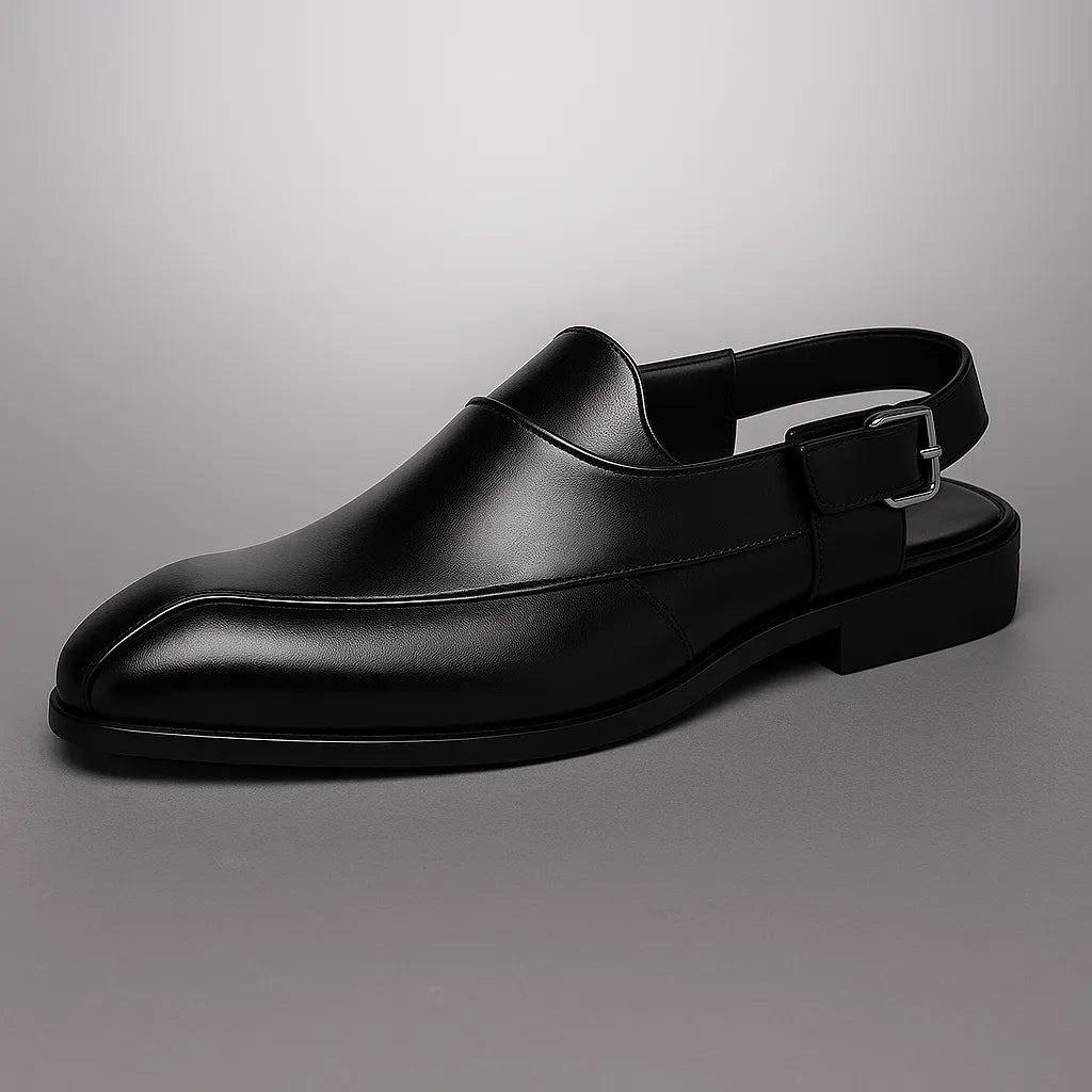 Fairford Leren Cutout Loafers
