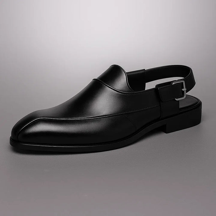 Fairford Leren Cutout Loafers