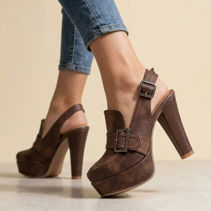 Bella Slingback Block Hakken
