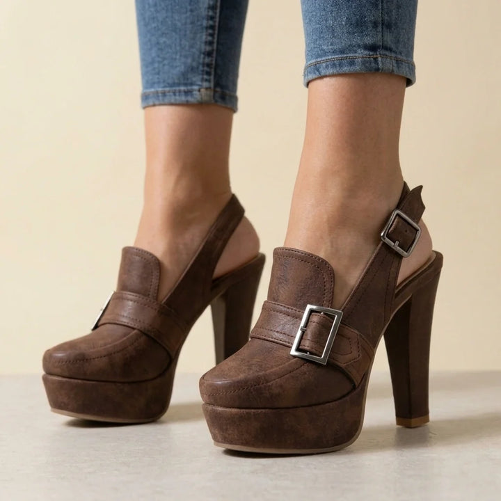 Bella Slingback Block Hakken