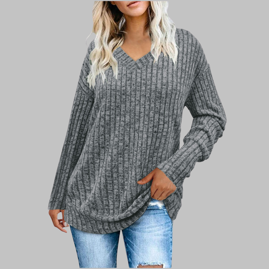 Veselina | Classic V-Hals Zekerheid Trui