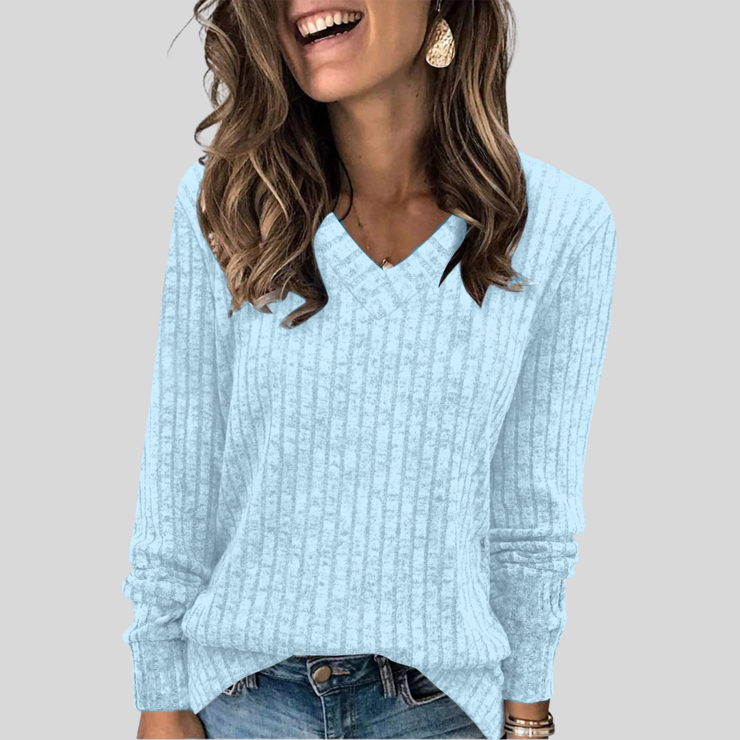 Veselina | Classic V-Hals Zekerheid Trui