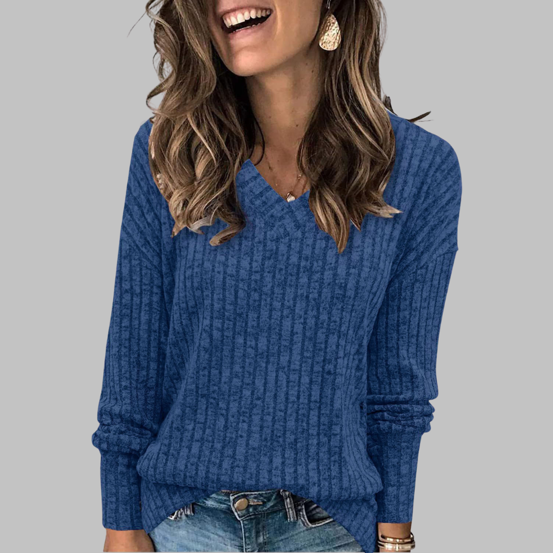 Veselina | Classic V-Hals Zekerheid Trui