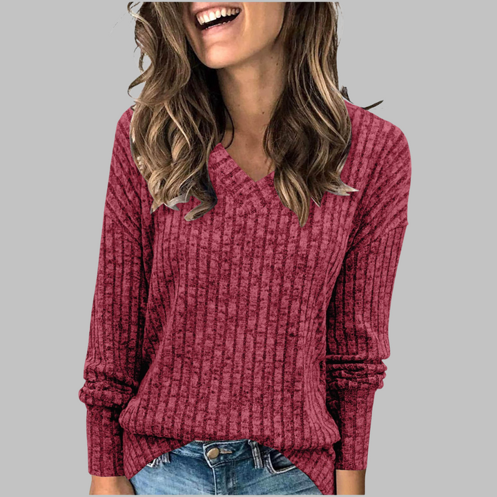 Veselina | Classic V-Hals Zekerheid Trui