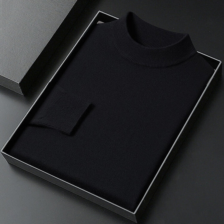 Winston | Verfijnde Mock Neck Trui