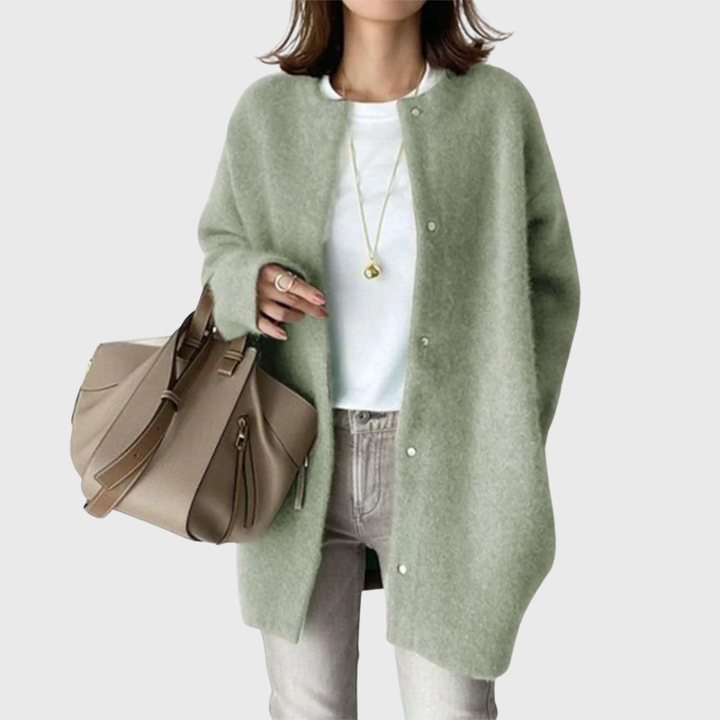 Wanda | Langlijn Open-Front Cardigan