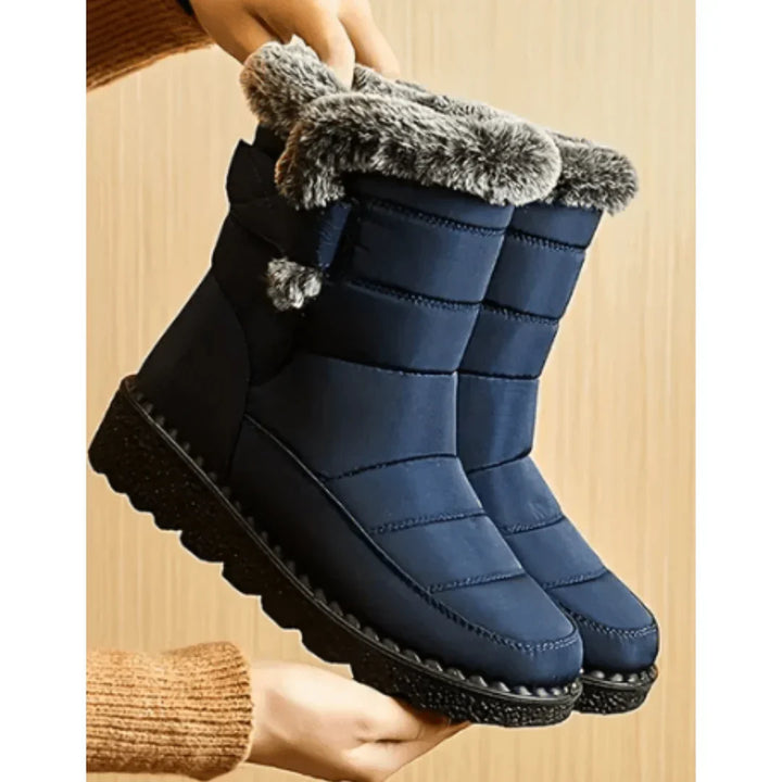 Vrouwen Winter Snowboots met Bontvoering