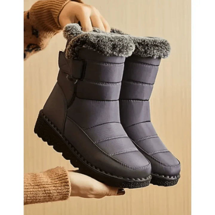Vrouwen Winter Snowboots met Bontvoering