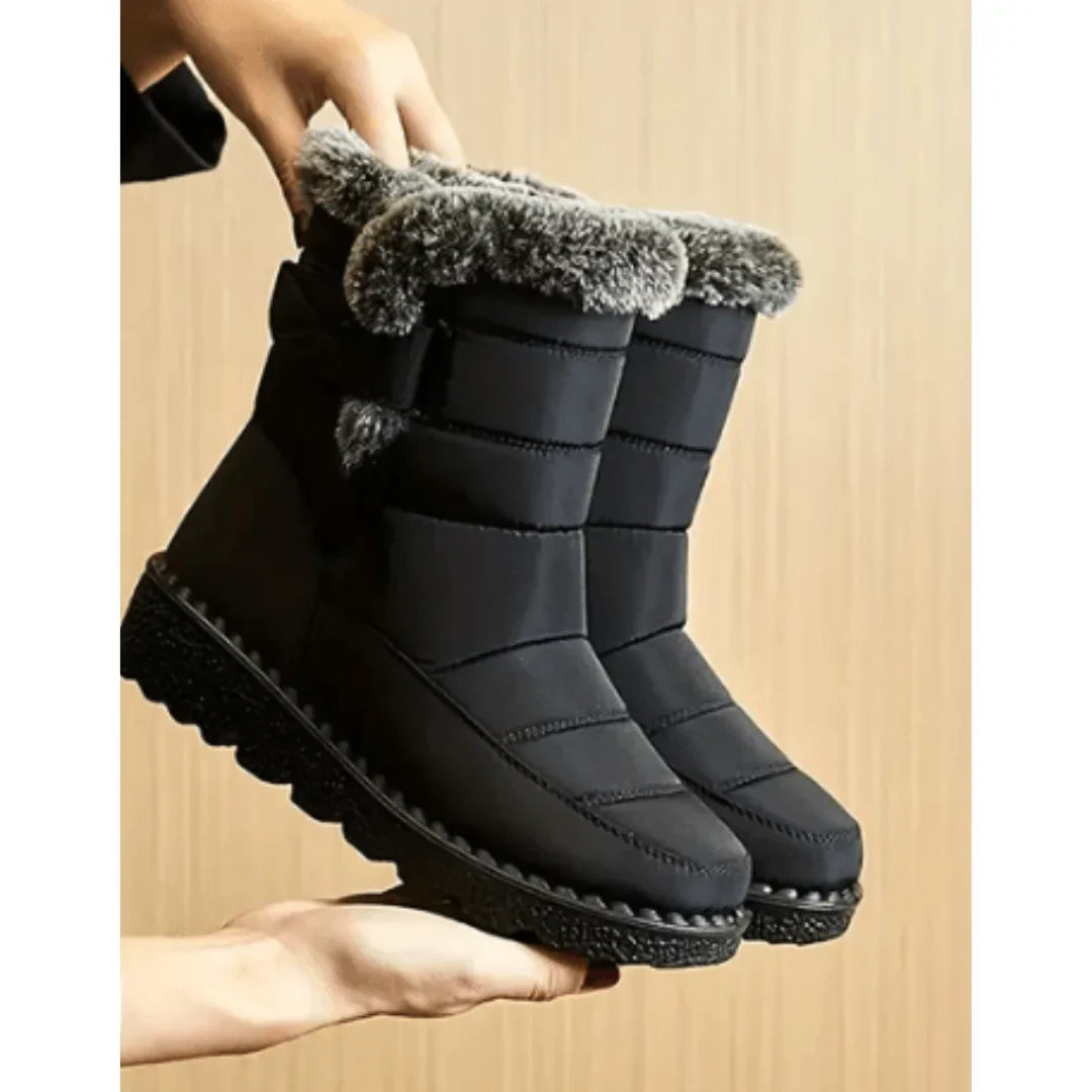 Vrouwen Winter Snowboots met Bontvoering