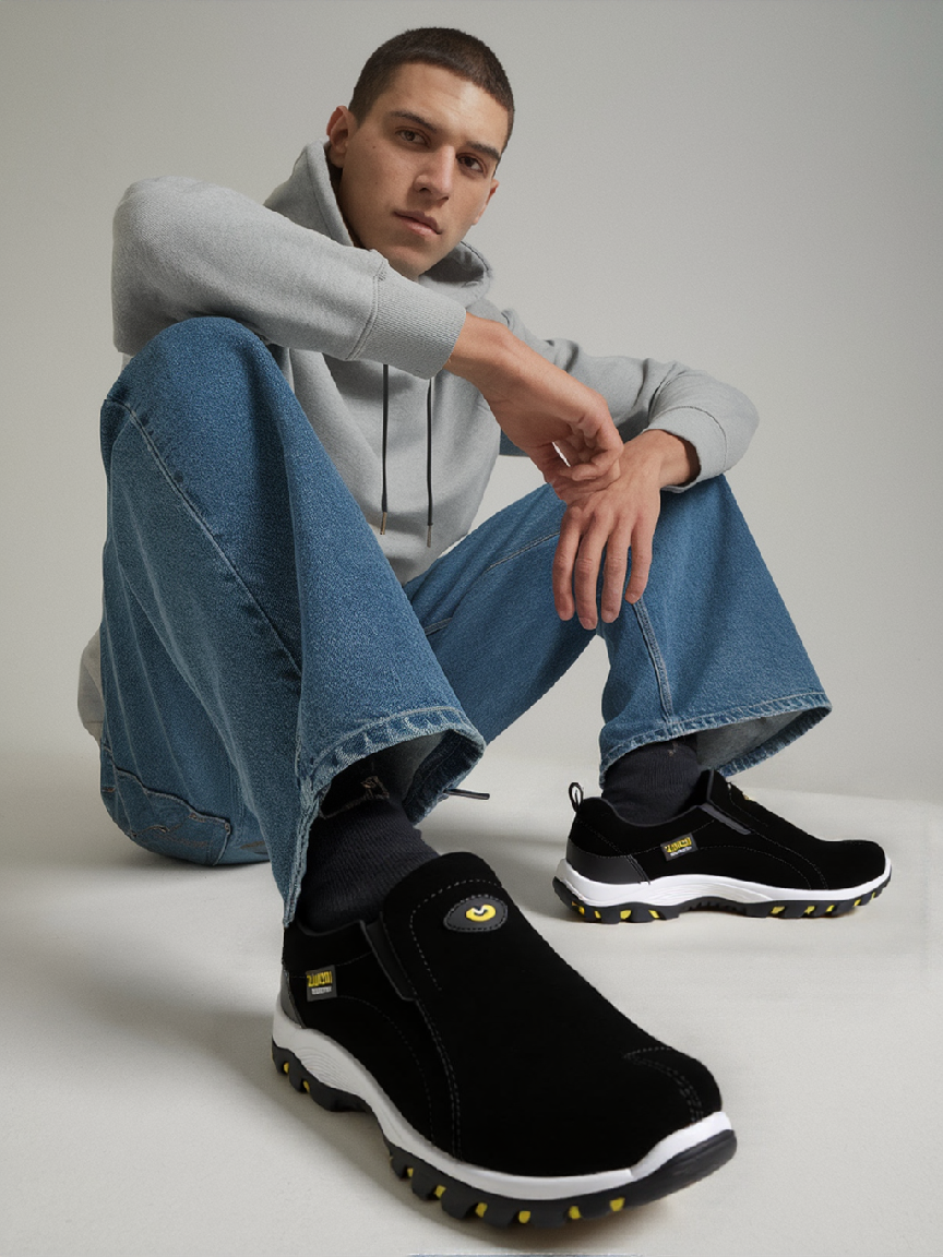 Van Dam Heren Gevoerde Trail Schoenen