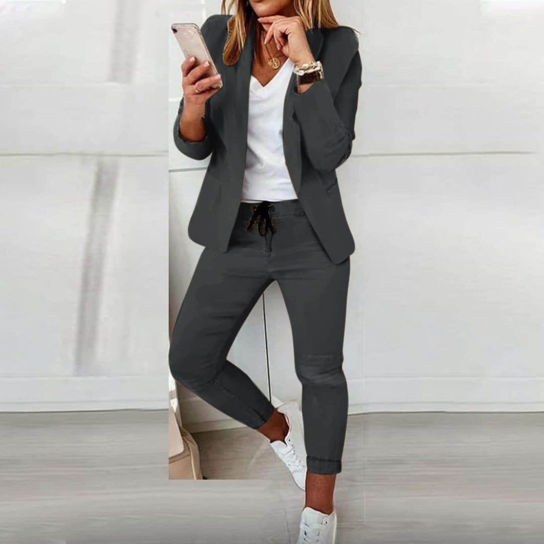 Van Dam | Chic Comfort Blazer en Broek Set
