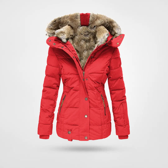 Van Dam | Dames Geïsoleerde Pufferjas met Capuchon