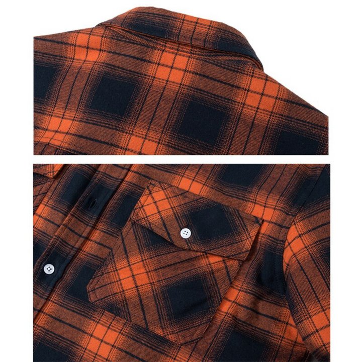 Van Dam | Cozy Fleece-Lined Plaid Shirt Jast