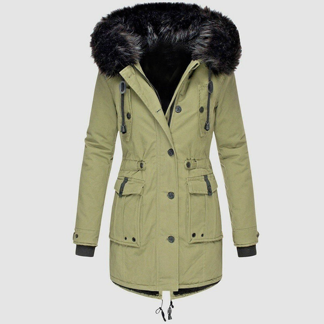 Van Dam | Dames Gezellige Katoenen Winterparka