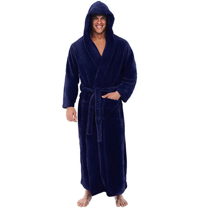 Van Dam | Heren Hoodie Fleece Badjas