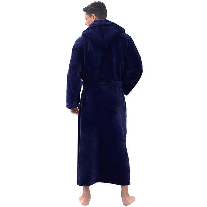 Van Dam | Heren Hoodie Fleece Badjas
