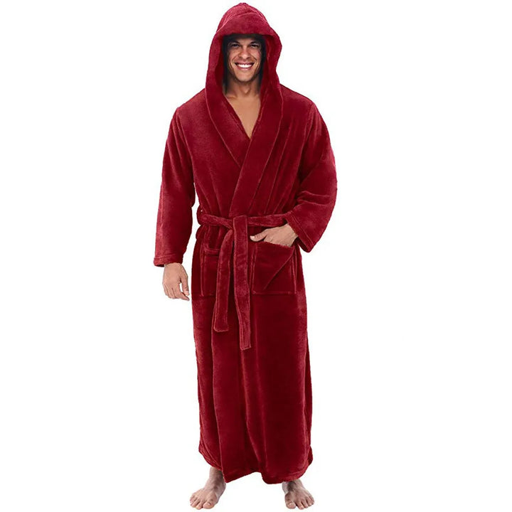 Van Dam | Heren Hoodie Fleece Badjas