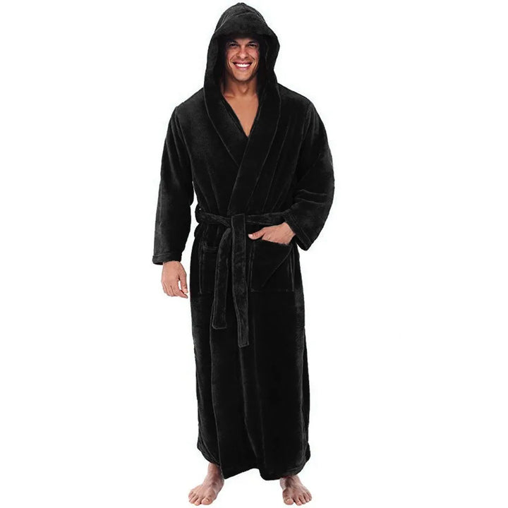 Van Dam | Heren Hoodie Fleece Badjas