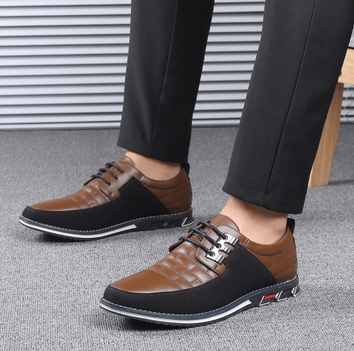Van Dam - Hybride Neplederen Dresschoenen