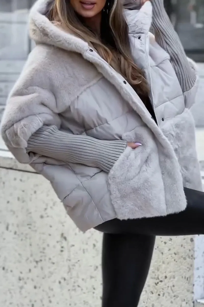 Van Dam | Dames Cozy Puffer Jast met Capuchon