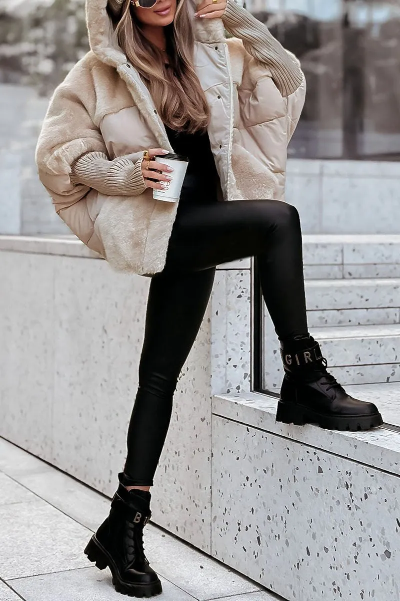 Van Dam | Dames Cozy Puffer Jast met Capuchon