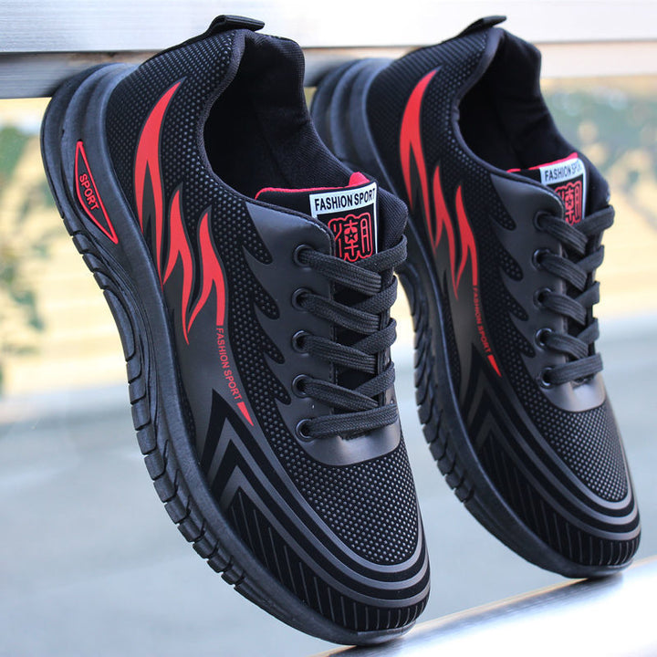 Van Dam | All-Weather Atletische Sneakers met Vlamdetail