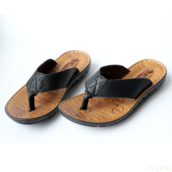 Van Dam | Zomer PU Leren Tanga Sandalen