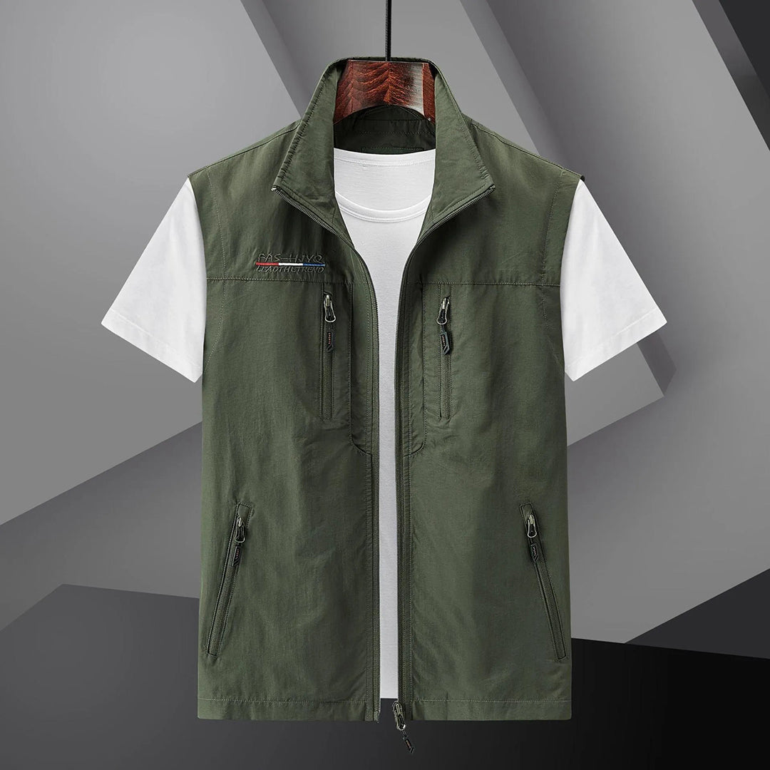 Heren Lichtgewicht Multi-Pocket Outdoor Vest