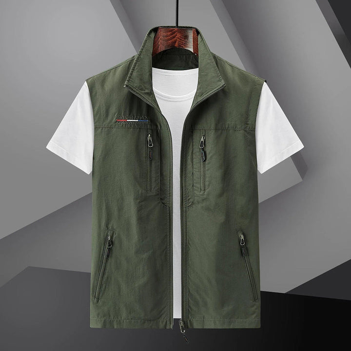 Heren Lichtgewicht Multi-Pocket Outdoor Vest