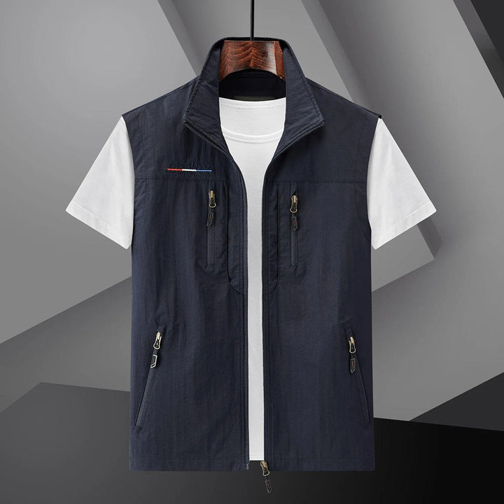 Heren Lichtgewicht Multi-Pocket Outdoor Vest