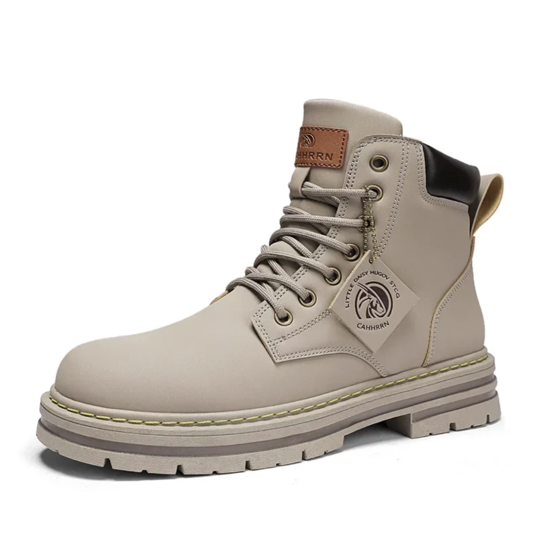 Van Dam | Heren Schoenen met Veters | Comfortabele Leren Schoenen met Ondersteunende Zolen | Zwart