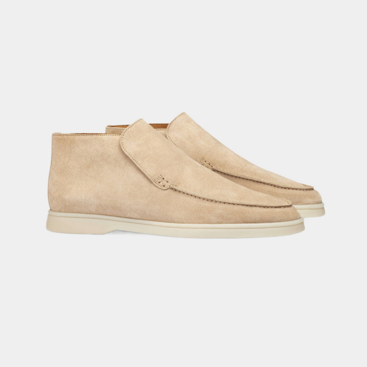 Van Dam | Heren Suède Chukka Rij Mocassins