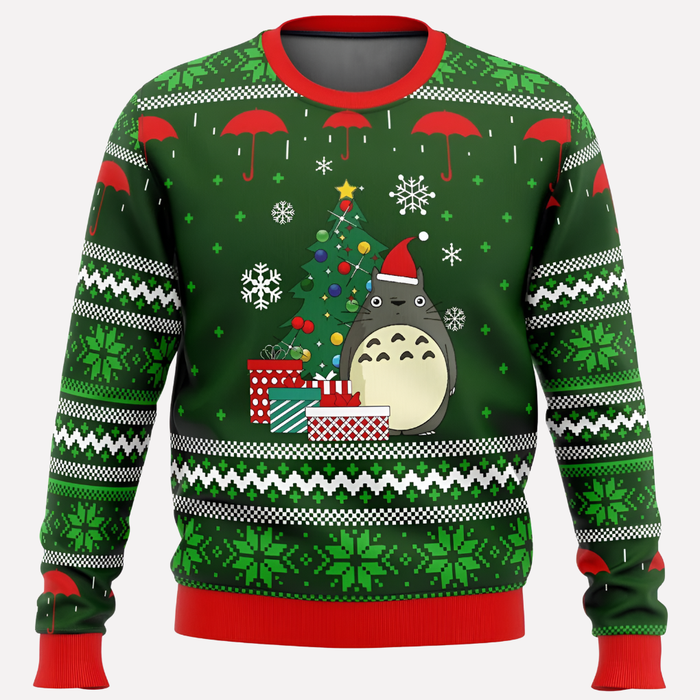 Unisex Cozy Holiday Neon Sweater