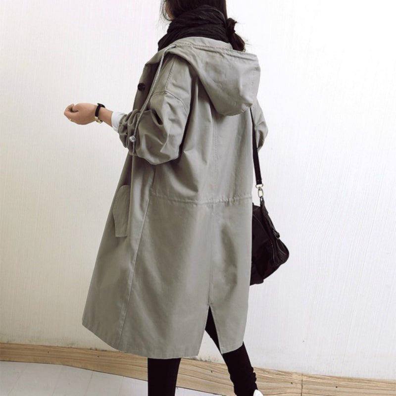 Van Dam | Waterdichte en winddichte trenchcoat voor vrouwen met capuchon