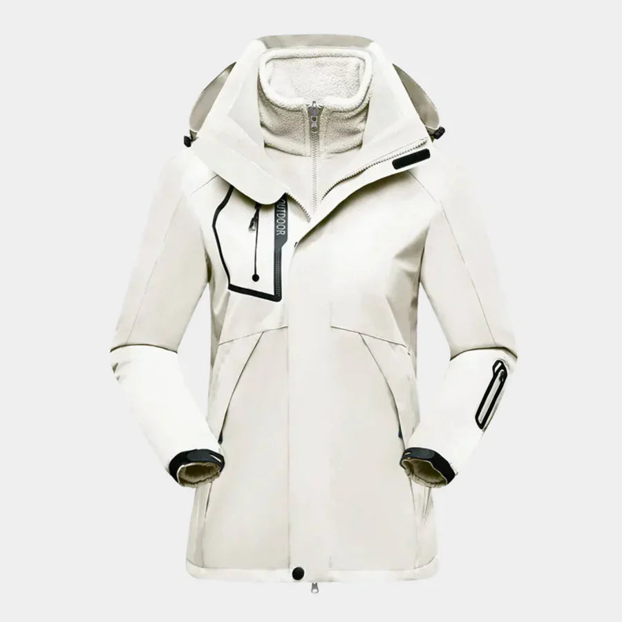 Van Dam | Dames 3-in-1 Waterdichte All-Weather Parka