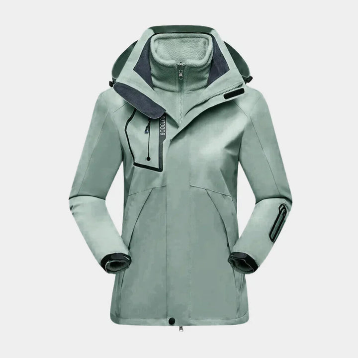 Van Dam | Dames 3-in-1 Waterdichte All-Weather Parka