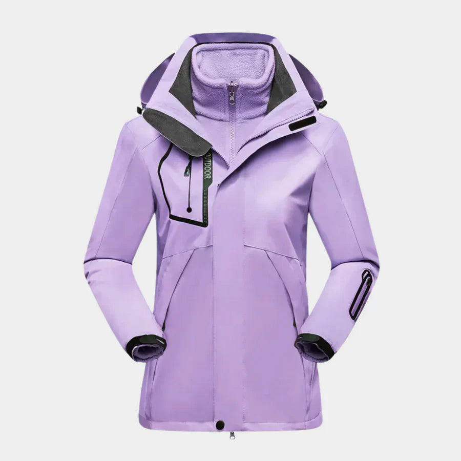 Van Dam | Dames 3-in-1 Waterdichte All-Weather Parka