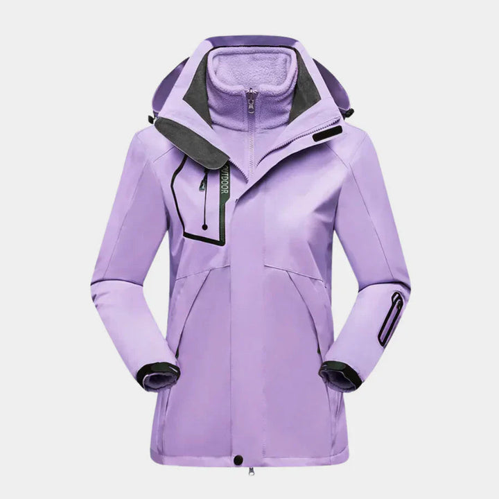 Van Dam | Dames 3-in-1 Waterdichte All-Weather Parka
