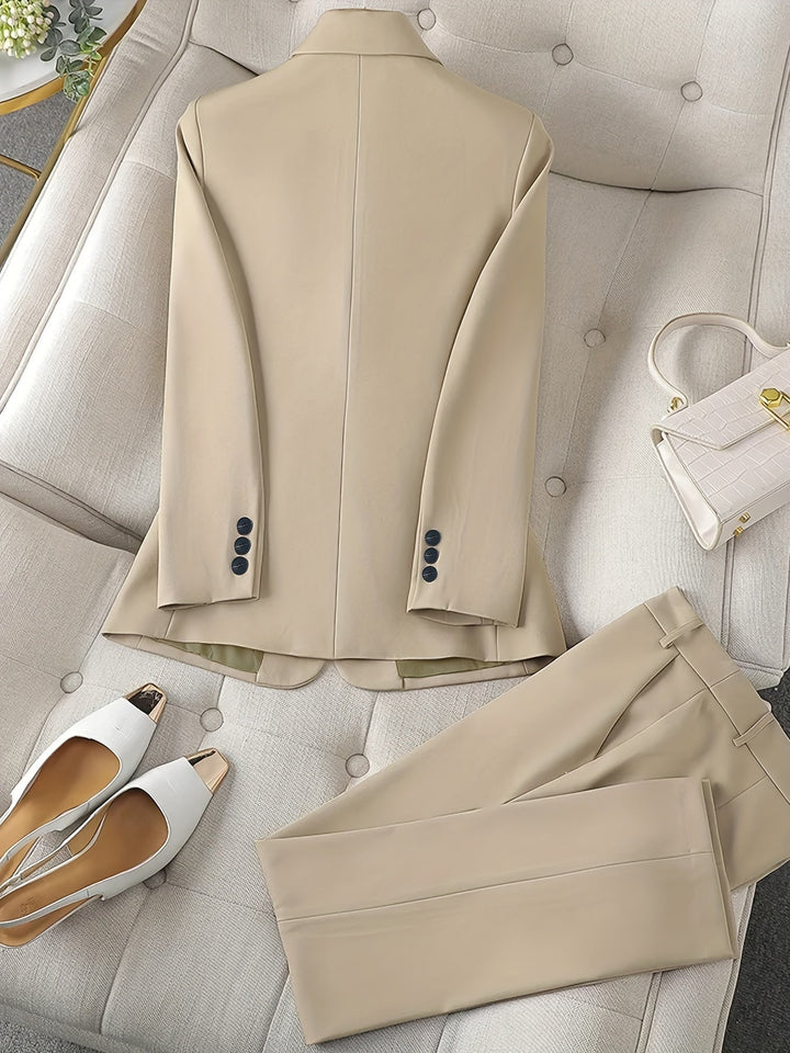 Van Dam | Elegante Blazer met Notch Lapel