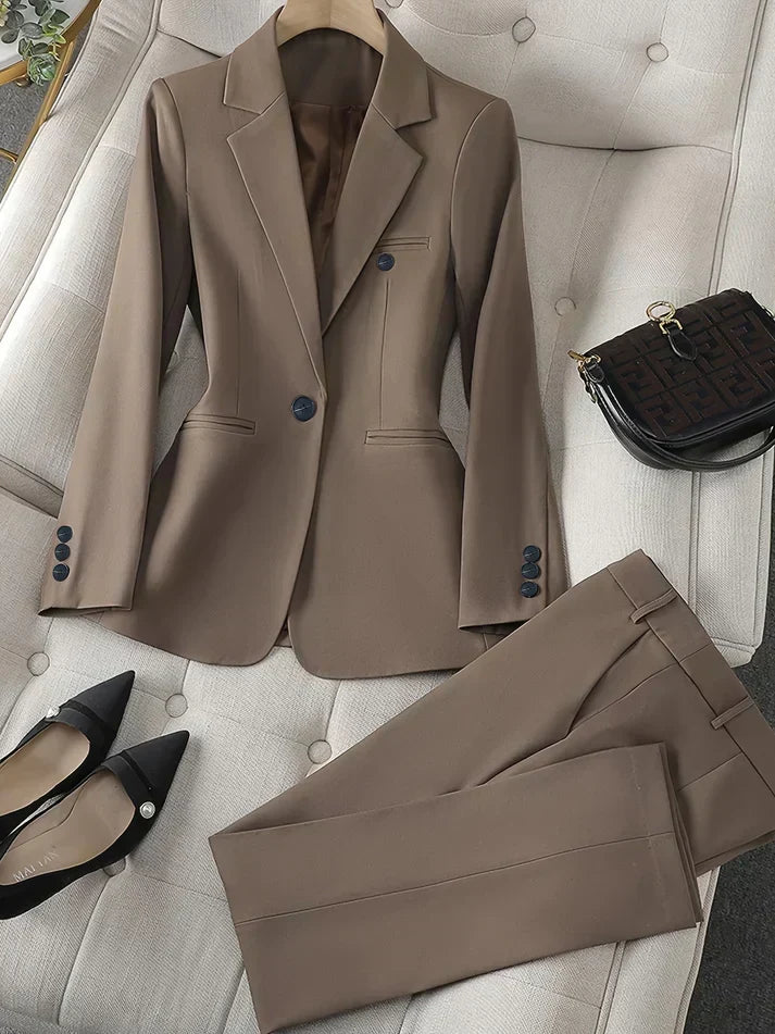 Van Dam | Elegante Blazer met Notch Lapel