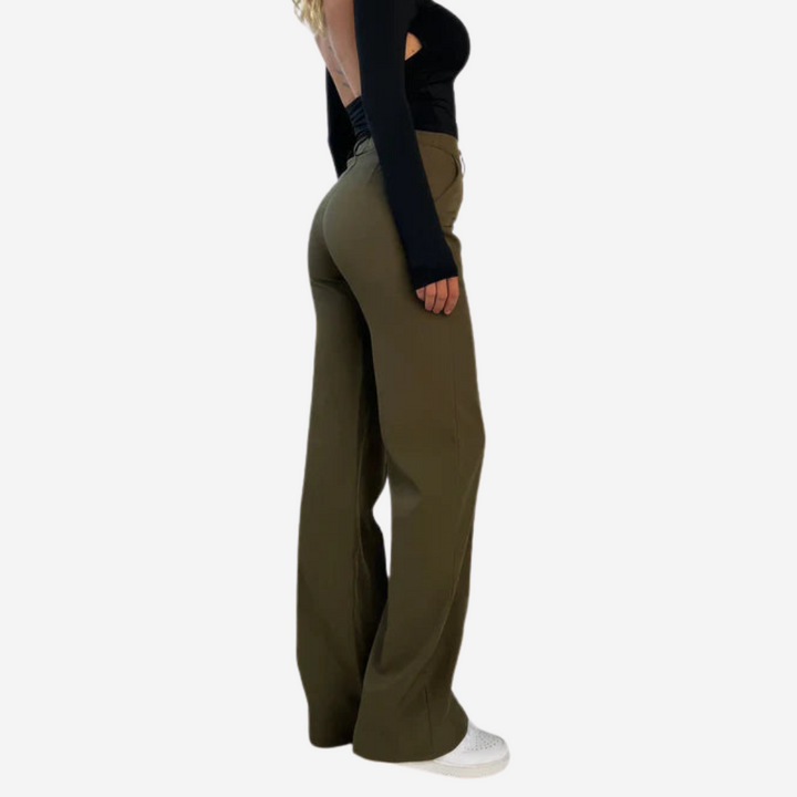 Van Dam | Dames Elegante Wijde Broek