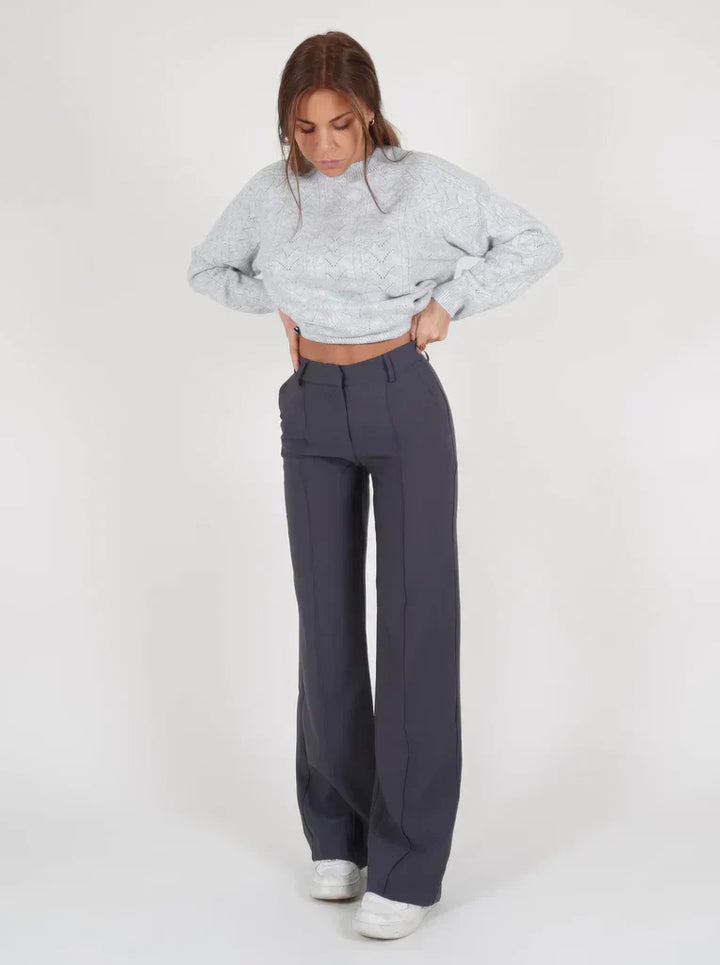 Van Dam | Dames Elegante Wijde Broek