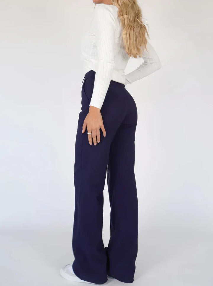 Van Dam | Dames Elegante Wijde Broek