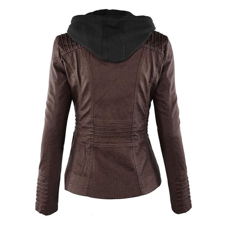 Van Dam | Gewatteerde Faux Leather Jas voor Dames