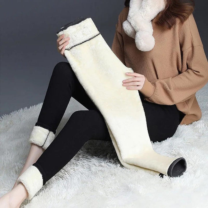 Winter Legging VeluWarm – Fleece Binnenkant, Fluwelen Buitenkant, Elegante Thermische Comfort