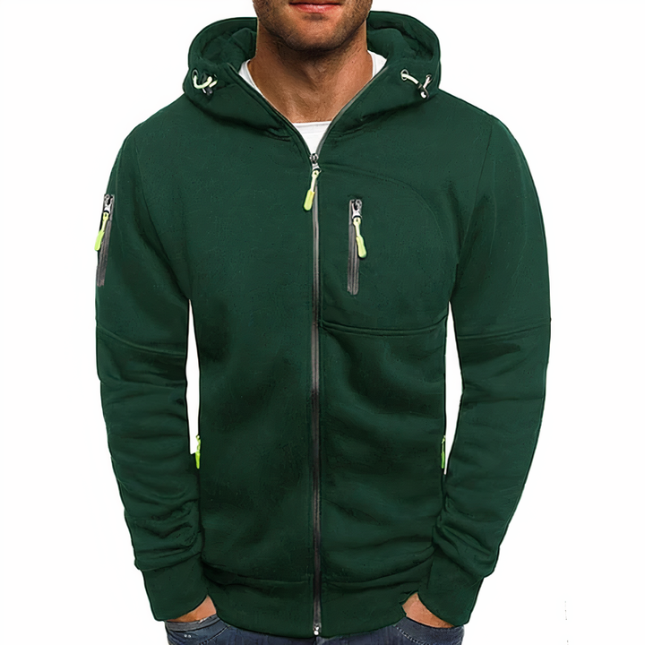 Van Dam | Comfortabele Rits Hoodie