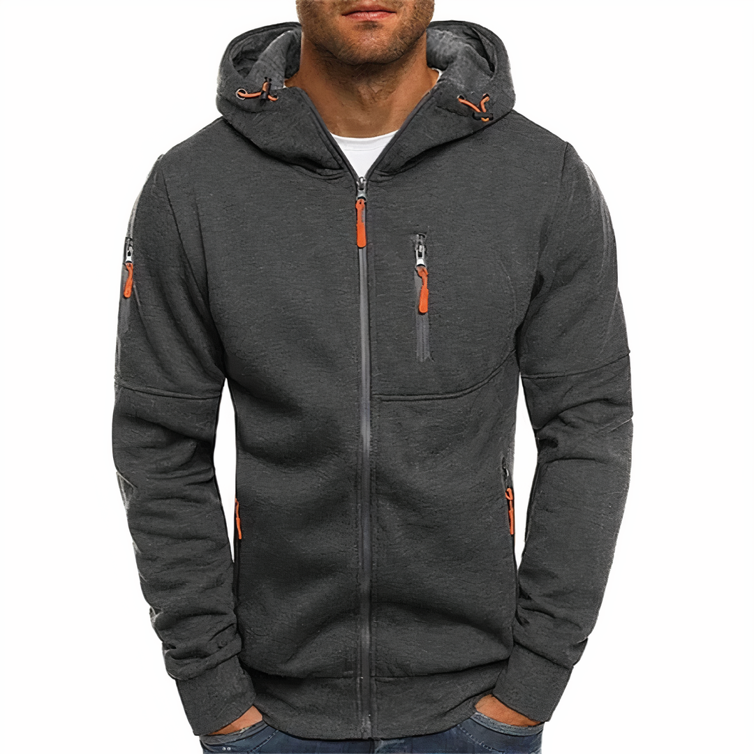 Van Dam | Comfortabele Rits Hoodie