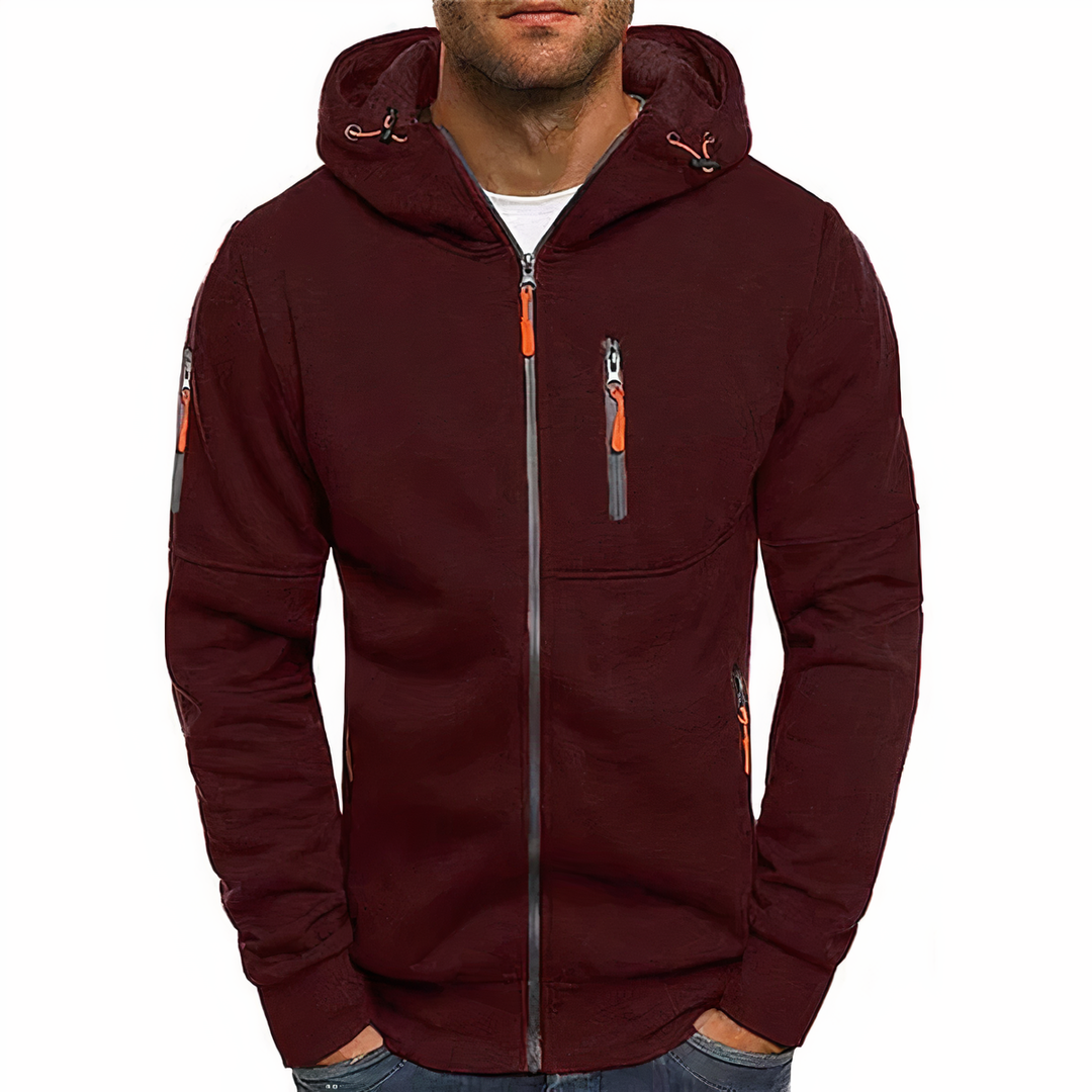 Van Dam | Comfortabele Rits Hoodie
